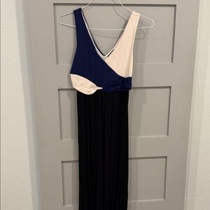 Anthropologie Maeve Color Block Maxi Dress